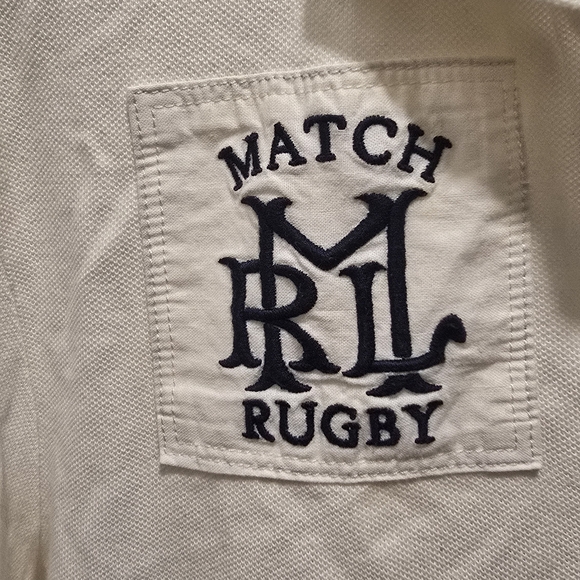 VINTAGE RALPH LAUREN MATCH RUBGY POLO SHIRT - Picture 4 of 6
